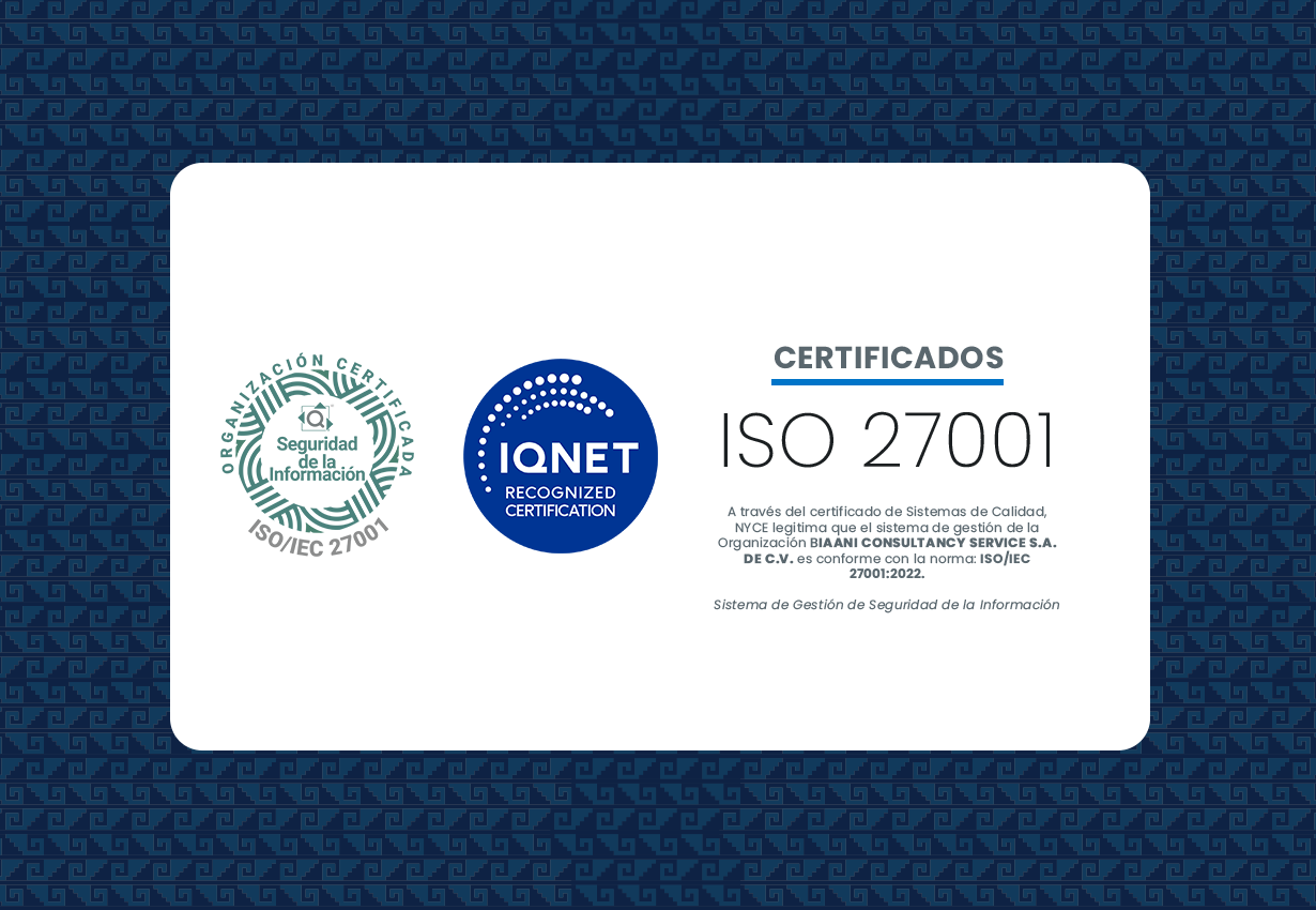 Comprobante de certificación